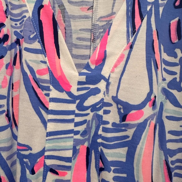 Lilly Pulitzer Amina Maxi Dress in Blue Haven M - Picture 3 of 4